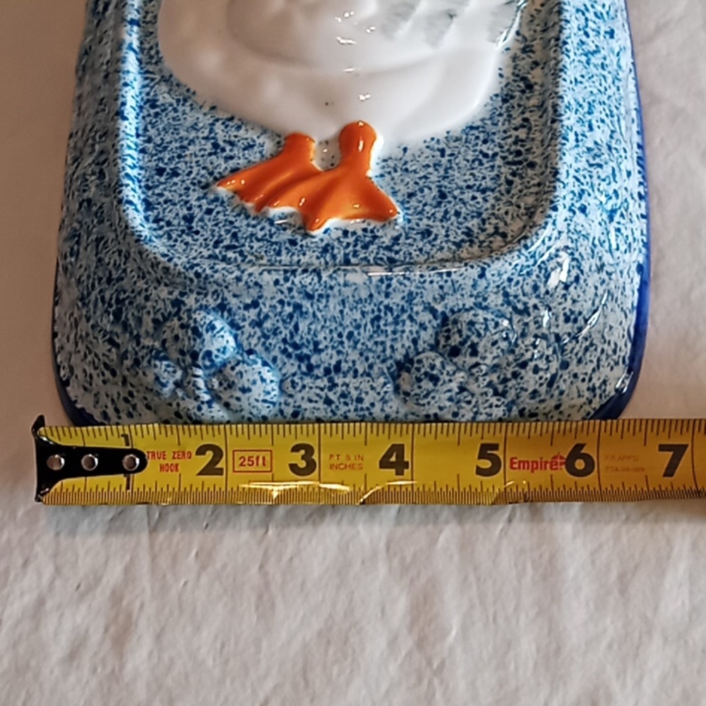 Vintage GAILSTYN-SUTTON Ceramic Goose Wall Farmhouse Decor. Hand Painted. - Picture 15 of 16